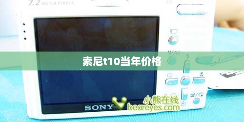 索尼t10当年价格 索尼t10当年价格