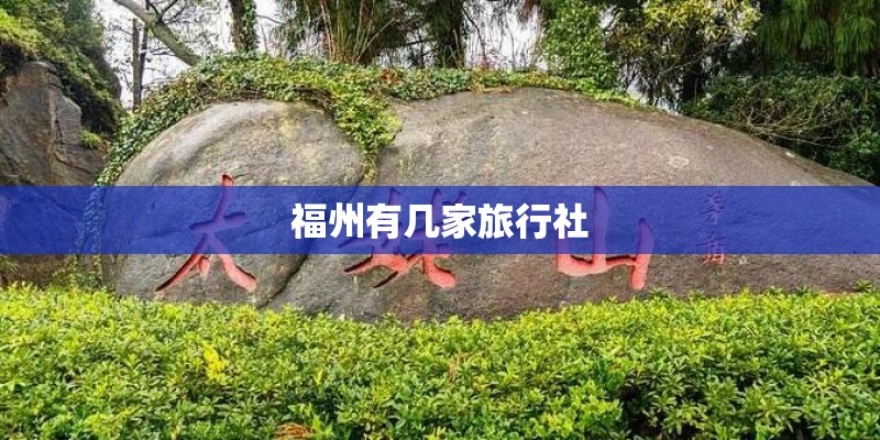 福州有几家旅行社 福州有几家旅行社