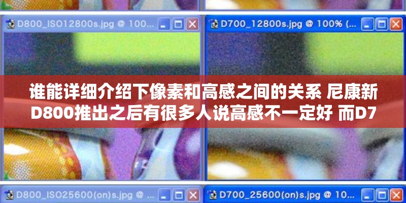 谁能详细介绍下像素和高感之间的关系 尼康新D800推出之后有很多人说高感不一定好 而D700的高感就好 谁能详细介绍下像素和高感之间的关系 尼康新D800推出之后有很多人说高感不一定好 而D700的高感就好